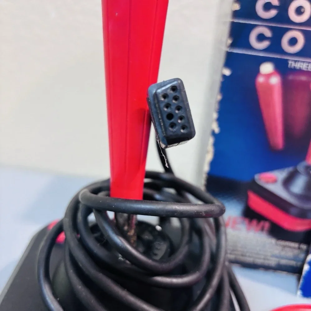 Wico Command Control Joystick Controller Atari 2600, 400/800, Amiga+ All Parts